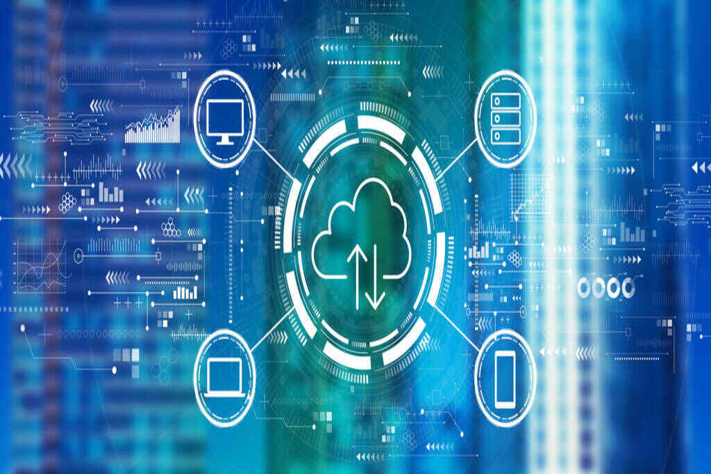 Imagem simbolizando a diferença entre on premise vs cloud computing